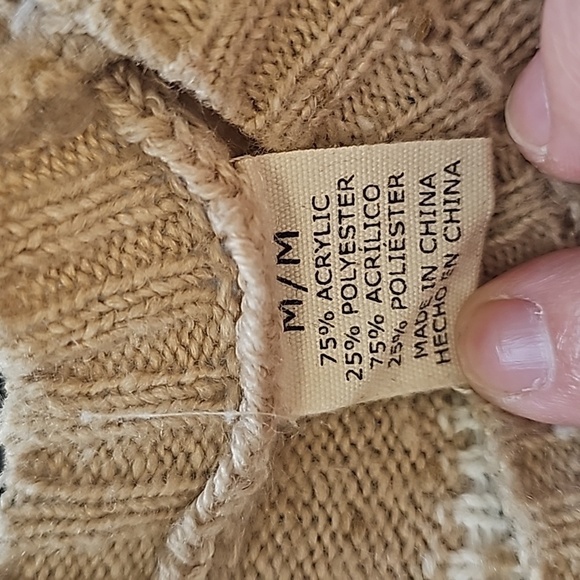 Weatherproof Vintage CrewNeck Oatmeal Sweater - Picture 6 of 6